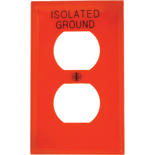 Plaque murale pour prise double Seaboard Timber Mart