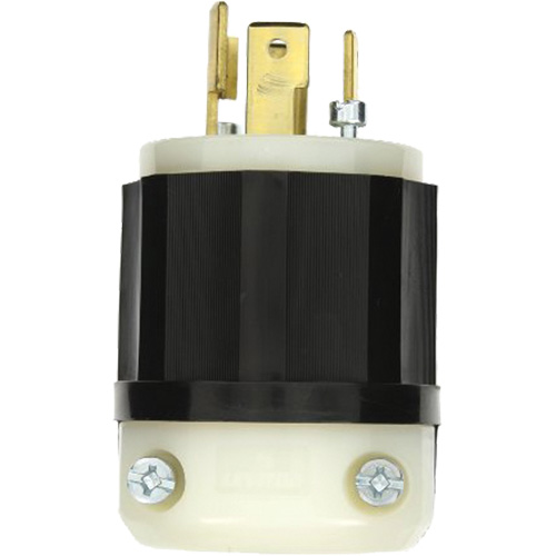 Industrial Grade Locking Plug, Nylon, 30 Amps, 347 V/600 V, L20-30P Seaboard Timber Mart