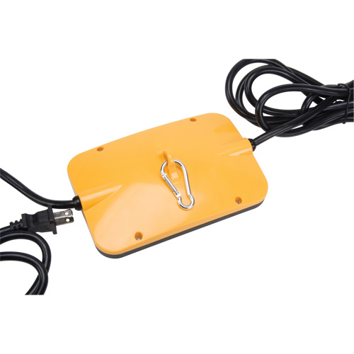 LED String Work Lights, 5 Lights, 50' L, Plastic Housing Seaboard Timber Mart