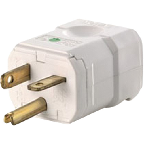 Hospital Grade Extension Plug, Nylon, 20 A, 125 V Seaboard Timber Mart