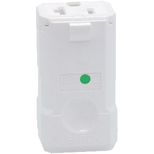 Hospital Grade Plug Connector, 5-20R, Nylon Seaboard Timber Mart