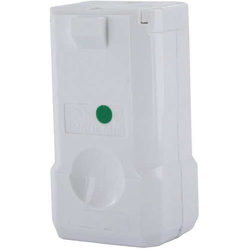 Hospital Grade Plug Connector, 6-15R, Nylon Seaboard Timber Mart