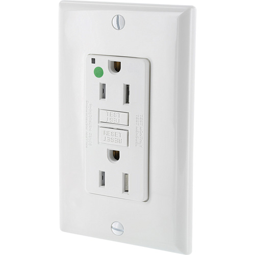 SmartlockPro&reg; Extra Heavy-Duty Self-Test GFCI Receptacle Seaboard Timber Mart