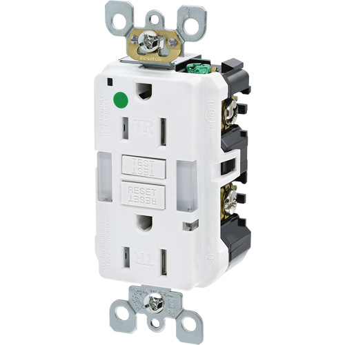 SmartlockPro&reg; Extra Heavy-Duty Self-Test GFCI Receptacle Seaboard Timber Mart