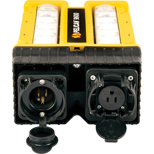 Syst&egrave;me avec t&ecirc;te d'&eacute;clairage modulaire et support, DEL, 24 W, 3000 lumens, Boîtier en Aluminium Seaboard Timber Mart