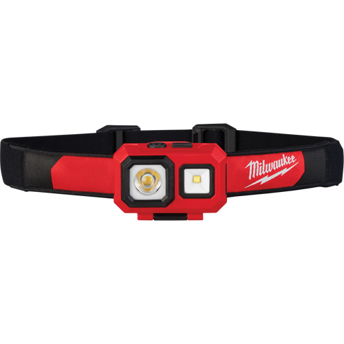 Lampe frontale projecteur et diffuseur, DEL, 450 lumens, 2 hres de fonctionnement, piles AAA Seaboard Timber Mart