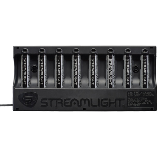 8-Unit USB Battery Charger & Batteries Seaboard Timber Mart