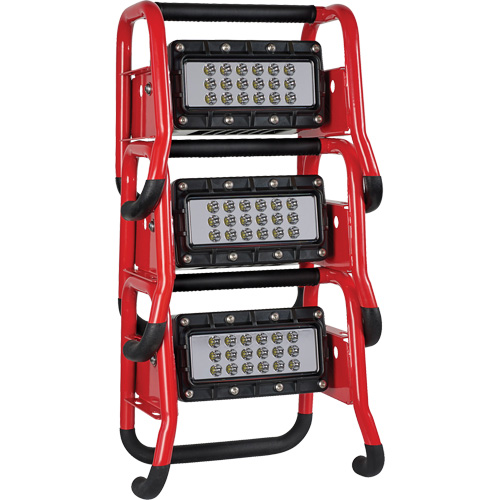 Lampe de sc&egrave;ne rechargeable et portative Scene Light II, DEL, 10000 lumens, Boîtier en Plastique Seaboard Timber Mart