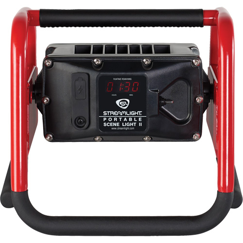 Lampe de sc&egrave;ne rechargeable et portative Scene Light II, DEL, 10000 lumens, Boîtier en Plastique Seaboard Timber Mart