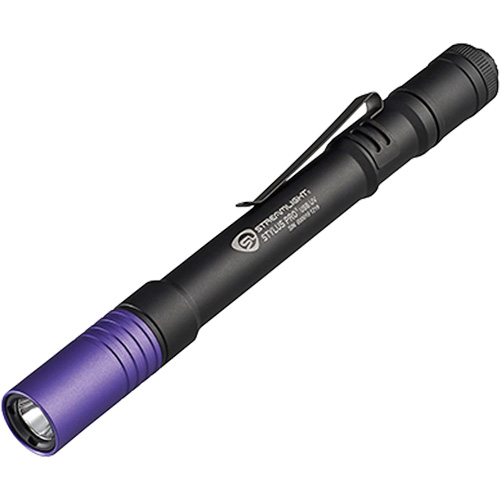 Lampe stylo UV avec port de recharge micro USB Stylus Pro, DEL, Corps en Aluminium, piles Rechargeable, Compris Seaboard Timber Mart