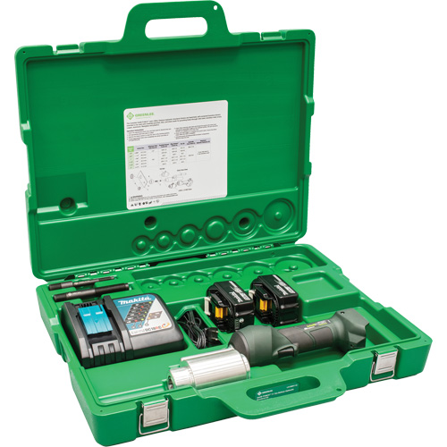Intelli-Punch Battery-Hydraulic Knockout Driver Kit Seaboard Timber Mart