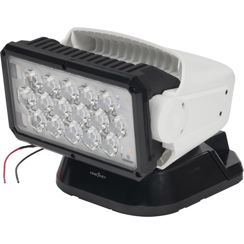 Utility Remote Control Search Light, LED, 4250 Lumens Seaboard Timber Mart
