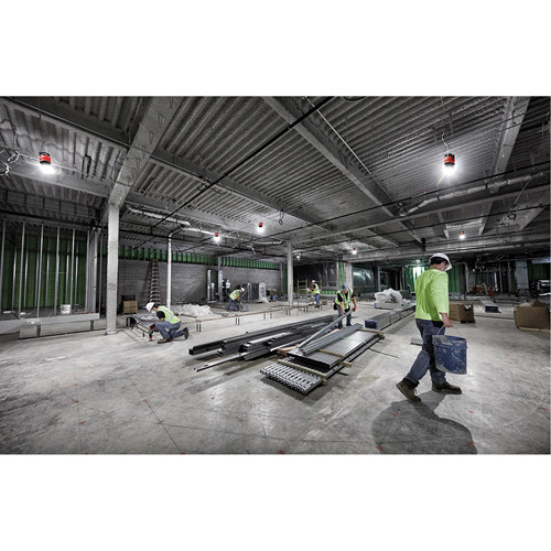 Lampe de chantier temporaire RADIUS, DEL, 130 W, 15000 lumens Seaboard Timber Mart