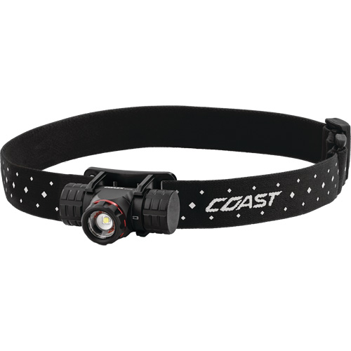 Lampe frontale XPH25R, DEL, 460 lumens, 9,25 hres de fonctionnement, piles Rechargeable/CR123 Seaboard Timber Mart