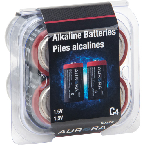 Piles alcalines industrielles, C, 1,5 V Seaboard Timber Mart