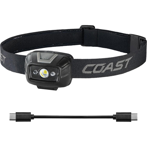 FL20R Dual Colour Wide Angle Flood Headlamp, LED, 520 Lumens, 2.5 Hrs. Run Time, Rechargeable Batteries Seaboard Timber Mart