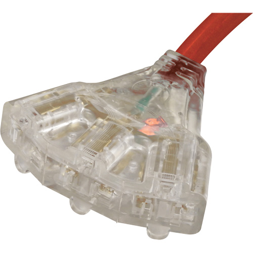 Generator Extension Cord with Tritap, STW, 10 AWG, 3 Outlet(s), 25' Seaboard Timber Mart