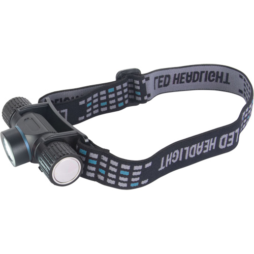 Magnetic Headlamp, LED, 1100 Lumens, 4.5 Hrs. Run Time, Rechargeable Batteries Seaboard Timber Mart