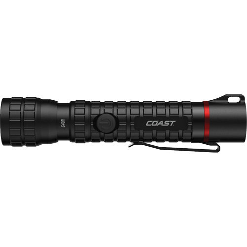 Lampe de poche &eacute;tanche G40R avec mise au point par rotation, DEL, 650 lumens, Piles Rechargeable Seaboard Timber Mart