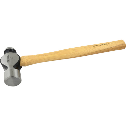 Ball Pein Hammer, 48 oz. Head Weight, Plain Face, Wood Handle Seaboard Timber Mart