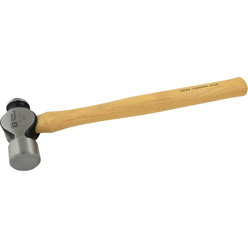 Ball Pein Hammer, 40 oz. Head Weight, Plain Face, Wood Handle Seaboard Timber Mart