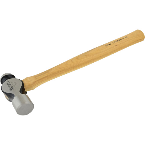Ball Pein Hammer, 32 oz. Head Weight, Plain Face, Wood Handle Seaboard Timber Mart