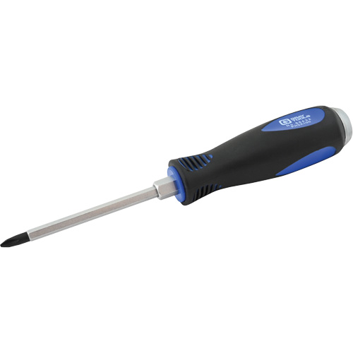 Phillips&reg; Screwdriver, #2, 8-1/4" L, Cushion Grip Handle Seaboard Timber Mart