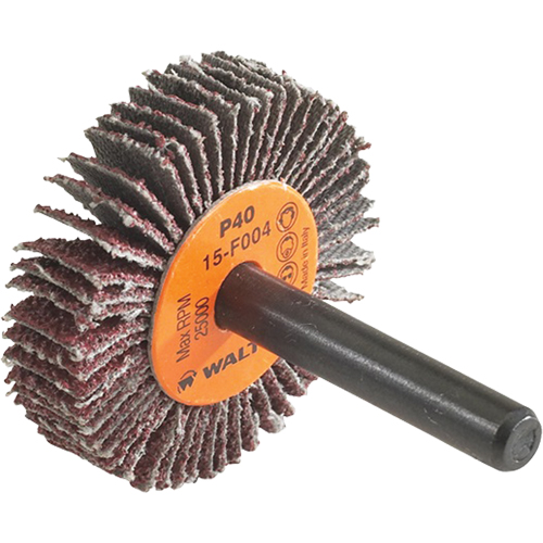 Coolcut Flap Wheel, Aluminum Oxide, 60 Grit, 1-1/2" x 3/8" x 1/4" Seaboard Timber Mart