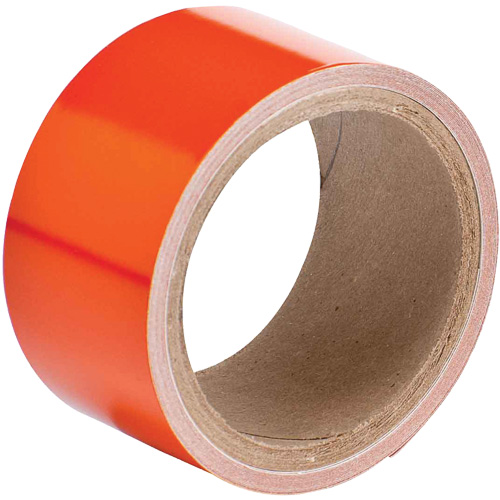 Reflective Marking Tape, 2" x 15', Acrylic, Orange Seaboard Timber Mart