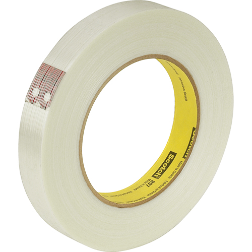 Scotch&reg; 897 Filament Tape, 5 mils Thick, 12 mm (47/100") x 55 m (180')  Seaboard Timber Mart