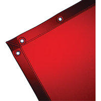 Welding Curtain, 72" x 72", Orange Seaboard Timber Mart