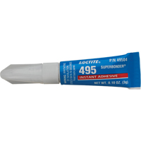 Adh&eacute;sif instantan&eacute; Super Bonder 495, Transparent, Tube, 3 g Seaboard Timber Mart