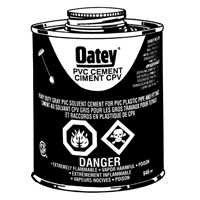 PVC Heavy-Duty Cement, 946 ml, Brush-Top Can, Grey Seaboard Timber Mart