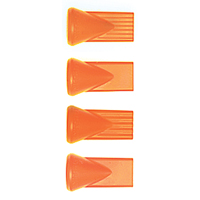 Assorted Flat Slot Nozzle Set, 1-1/10" L Seaboard Timber Mart