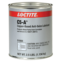 Loctite&reg; 8008 C5-A Copper Anti-Seize Lubricant, 2.5 lbs., Can, 1800°F (982°C) Max Temp. Seaboard Timber Mart