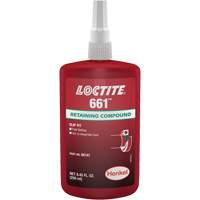 Compos&eacute; de retenue Loctite 661, 250 ml, Bouteille, Jaune Seaboard Timber Mart