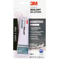 Marine Grade Silicone Sealant, 3 oz., Tube, Clear Seaboard Timber Mart