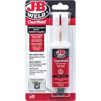 Adh&eacute;sif ClearWeld, 25 ml, Seringue, Deux composants, Transparent Seaboard Timber Mart