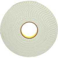 Double-Coated Foam Tape, 33 m (108') L x 25.4 mm (1") W, 62 mils, Urethane Seaboard Timber Mart