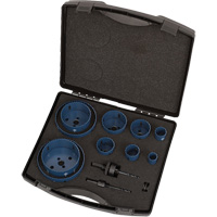 Electrician's Master Holesaw Kit, 12 Pieces Seaboard Timber Mart