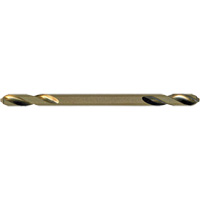 Foret &agrave; double pointe M2 Jet-Kut Gold qualit&eacute; sup&eacute;rieure, Acier rapide, 1/8", 1-15/16" lo Seaboard Timber Mart