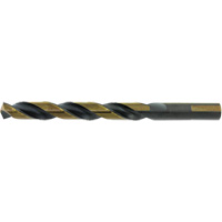 Foret de type Prentice M2 de premi&egrave;re qualit&eacute; noir et dor&eacute; Jet-Kut, 9/16", Acier rapide, Pointe de 135° Seaboard Timber Mart