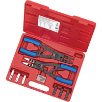 SRP-10S Heavy-Duty Ratcheting Snap Ring Pliers Set, 10 Pieces Seaboard Timber Mart