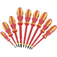 JISD-9S VDE Insulated Screwdriver Set, 9 Pcs. Seaboard Timber Mart