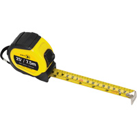 JTM-425SM Tape Measure, 25', Imperial & Metric Graduations Seaboard Timber Mart