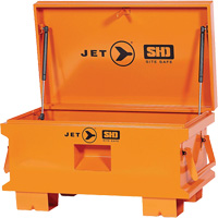 JSB-3219 Super Heavy-Duty Jobsite Tool Storage Box, 32-1/8" x 19" x 17-1/2", Steel, Orange Seaboard Timber Mart