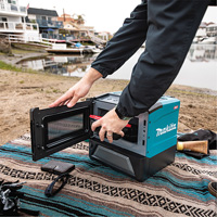 40V Max XGT Cordless Microwave Oven (Tool Only), 350 W/500 W, Black/Blue Seaboard Timber Mart