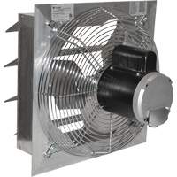 Ventilateur d'&eacute;chappement 14" s&eacute;rie X 1SP, 5" p x 18,75" la x 15,75" ha Seaboard Timber Mart