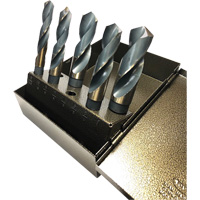Prentice Drill Bit Set, 5 Pieces, High Speed Steel Seaboard Timber Mart