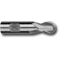 Weldon Shank Ball End Slot Drill Bit, 3/32" Dia., 1-7/8" L, 1/4" Shank, High Speed Cobalt Seaboard Timber Mart